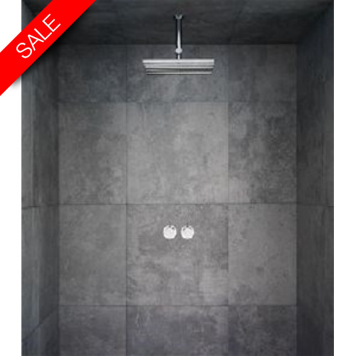 Vola - Handle NR51, Handle NR52 Ceiling Mounted Head Shower 050A