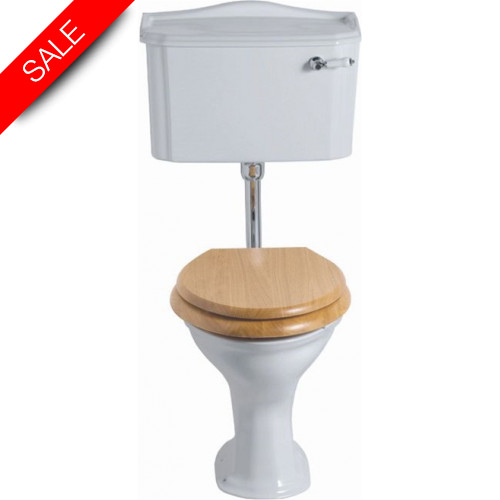 Imperial Bathroom Co - Drift Low Level Cistern & Fittings