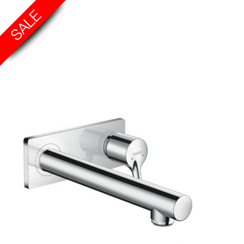 Hansgrohe - Bathrooms - Talis S Single Lever Basin Mixer Wall-Mounted W/Spout 22.5cm