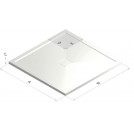 Preference Bespoke Shower Tray Up To 1000 x 1050mm