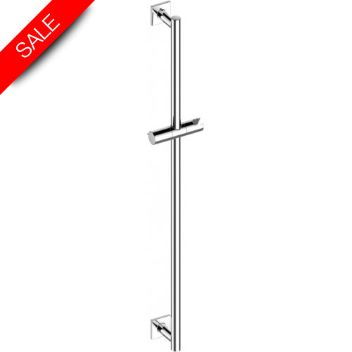 Ixmo Solo Shower Rail With Sliding Bracket/Square 955mm