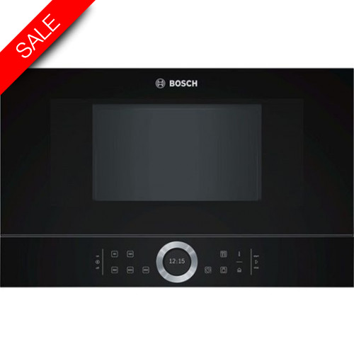Boschs - Serie 8 Microwave Oven 900W, 21L, LH Hinge