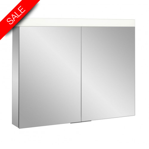Bauhaus - Image Illuminated Cabinet 2 Door 900 x 700mm