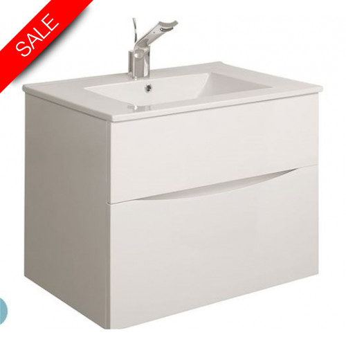 Glide II Basin Ceramic 700mm With Overflow