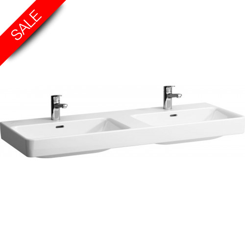 Pro S Double Countertop Washbasin 1300 x 460mm 3TH
