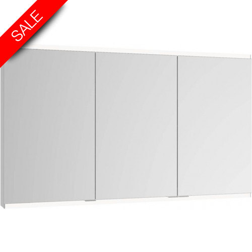Mirror Cabinet, With Light, Recessed, GB, 1 Socket