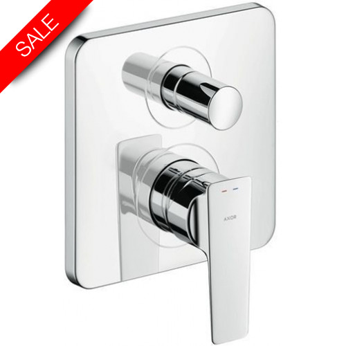 Hansgrohe - Bathrooms - Citterio E Single Lever Manual Bath Mixer For Concealed Inst