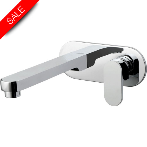 Life 2 Hole Basin Mixer Single Lever With 230mm Spout