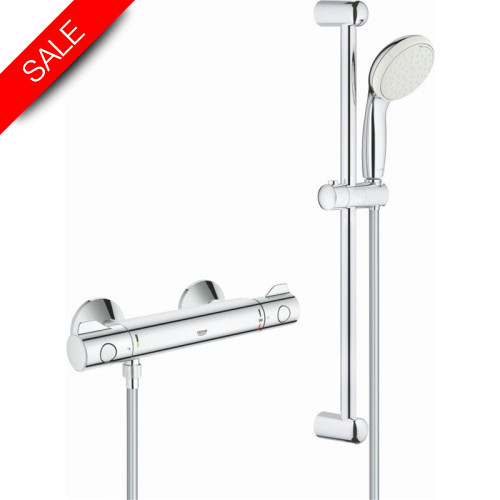 Grohe - Bathrooms - Grohtherm 800 Thermo Shower Mixer 1/2'' With Shower Set