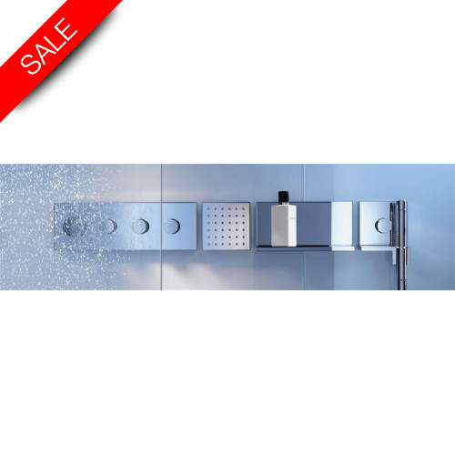 Hansgrohe - Bathrooms - showerSolutions Thermo Module 360/120 For Conc Inst Square