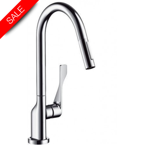 Hansgrohe - Kitchens - Citterio Single Lever Kitchen Mixer 250 With Pull-Out Spray