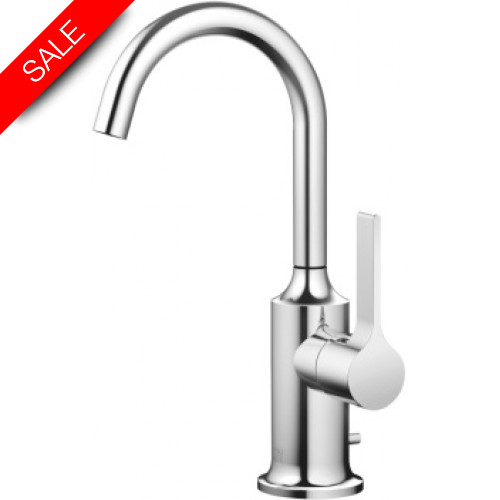 Vaia Single-Lever Basin Mixer With Pop-Up Waste