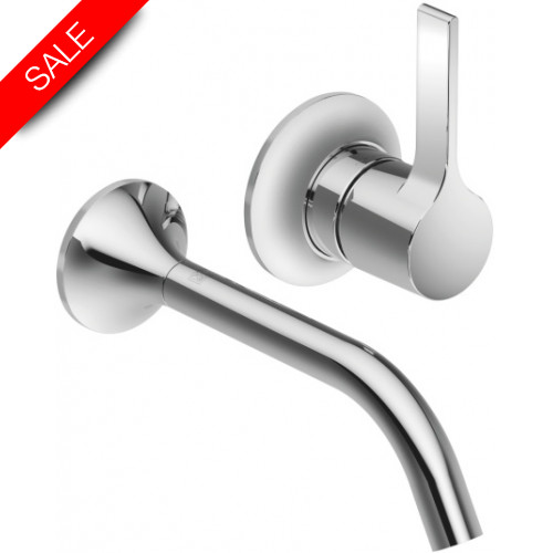 Dornbracht - Bathrooms - Vaia Wall-Mounted Single-Lever Basin Mixer Without Waste
