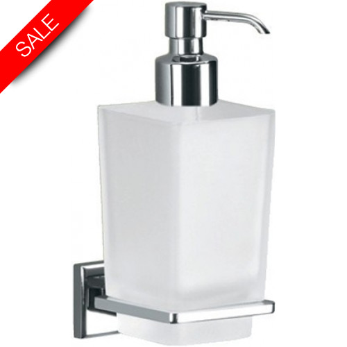 Bathroom Origins - Gedy Colorado Glass Soap Dispenser