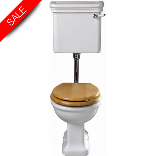Imperial Bathroom Co - Etoile Low Level Cistern & Fittings