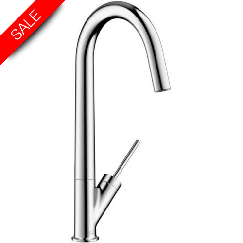 Hansgrohe - Kitchens - Starck Single Lever Kitchen Mixer 300 With Swivel Spout