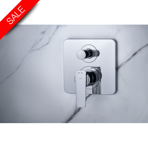 Citterio E Single Lever Manual Bath Mixer For Concealed Inst