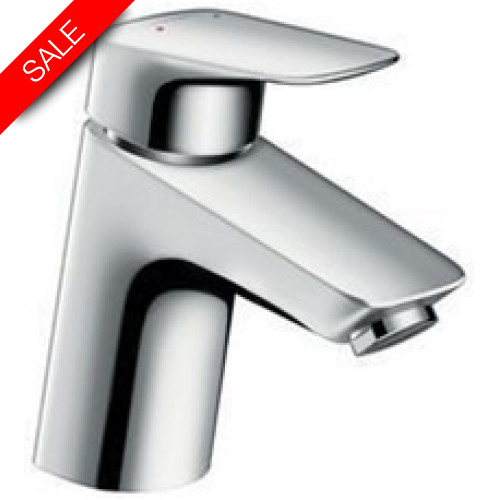 Hansgrohe - Bathrooms - Logis Single Lever Basin Mixer 70 Lowflow With Pop-Up Waste