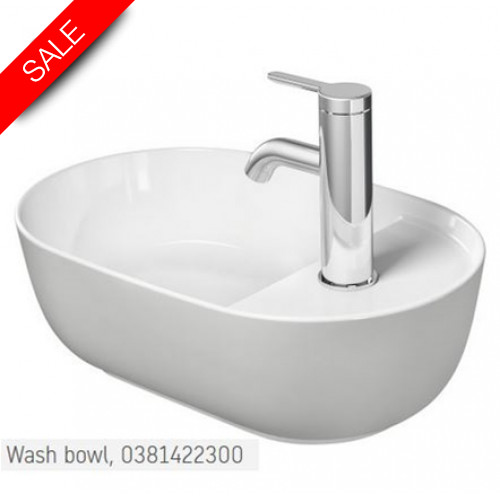 Duravit - Bathrooms - Luv Washbowl 420mm Ground Outer Basin