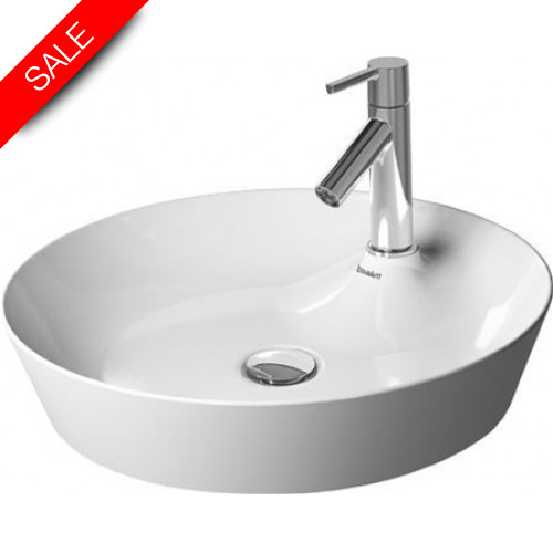 Duravit - Bathrooms - Cape Cod Washbowl Round 480mm With Tap Dome 1TH