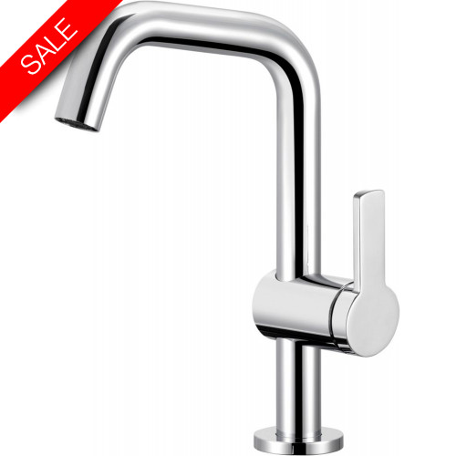 Keuco - Plan Blue Single Lever Basin Mixer 200 Without PUW Rotatable