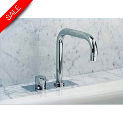 Vola - 1 Handle Mixer With Double Swivel Spout For Bath Filling