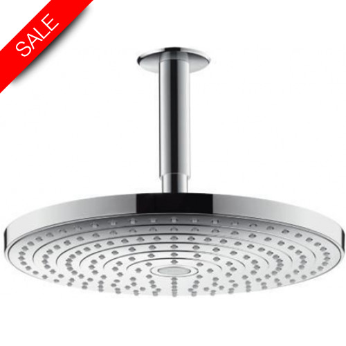 Hansgrohe - Bathrooms - Raindance Select S Overhead Shower 300 2Jet With Ceiling Con
