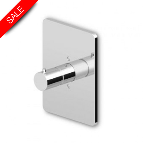 Zucchetti - Pan 3/4'' Wall Mounted Thermostatic Without On/Off