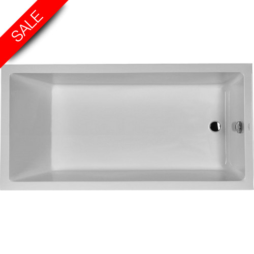 Starck Bathtub 1800x900mm Built-In With 1 Slope