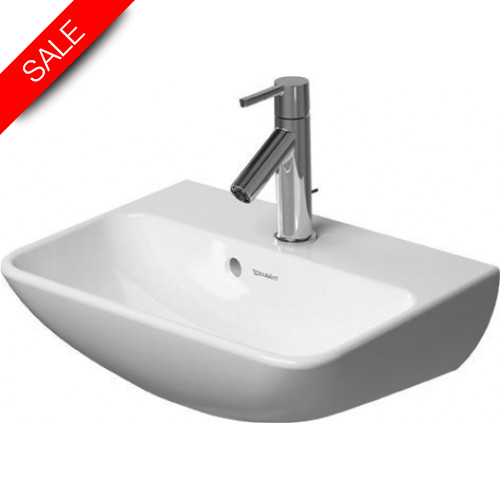 Duravit - Bathrooms - ME by Starck Handrinse Basin 450mm TH Prepunched