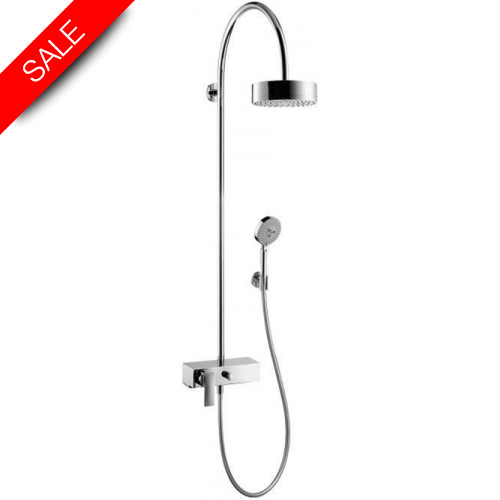 Hansgrohe - Bathrooms - Citterio Showerpipe W/Thermostatic Mixer, 1Jet OH Shower 180