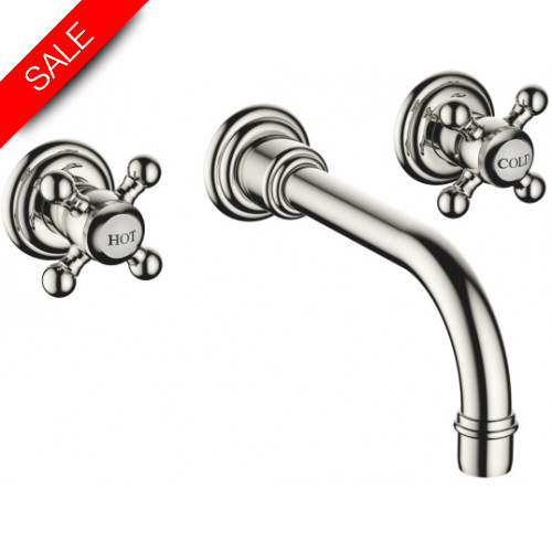 Dornbracht - Bathrooms - Madison Wall-Mounted Basin Mixer Without Pop-Up Waste