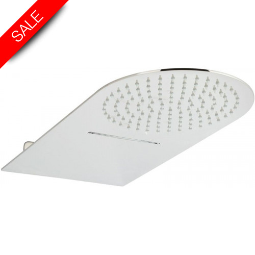 Slim Round Shower Head With Dual Function 500mm