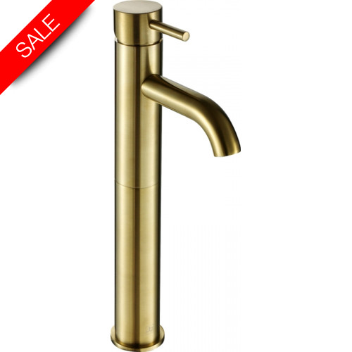 Just Taps - Vos Tall Single Lever Basin Mixer With Designer Handle