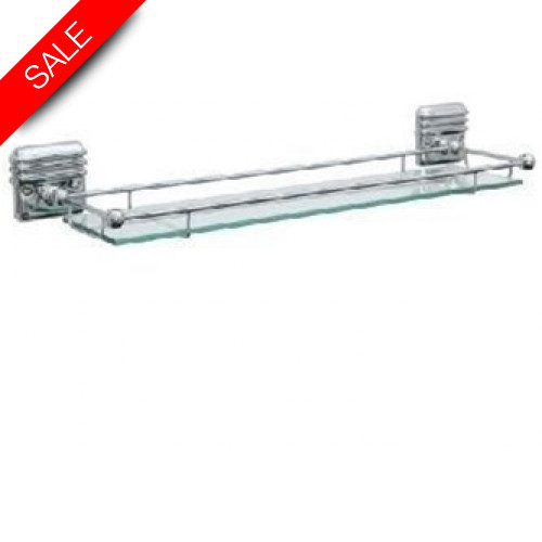 Belle Aire Glass Shelf With Rail