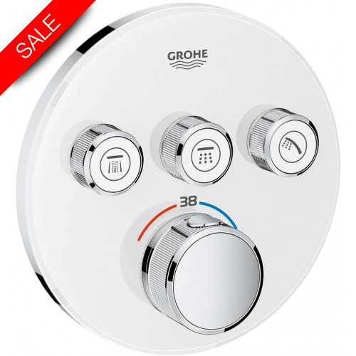 Grohe - Bathrooms - Grohtherm SmartControl Thermostat With 3 Valves