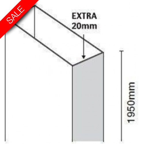 10 Series Extension Profile 20mm
