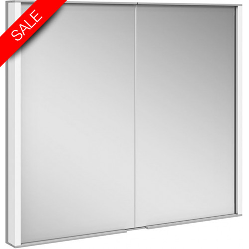 Keuco - Royal Match GB Mirror Cabinet 2Dr Recessed 800 x 700 x 150mm