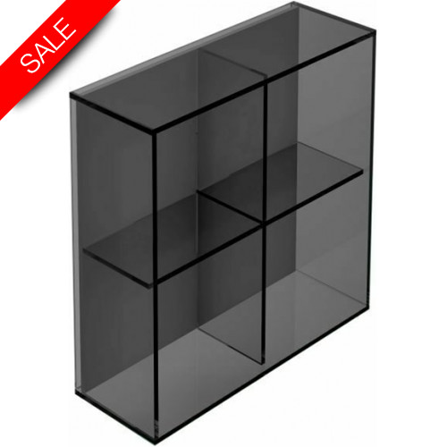 Bathroom Origins - Pier Glass 4 Box Shelf Square