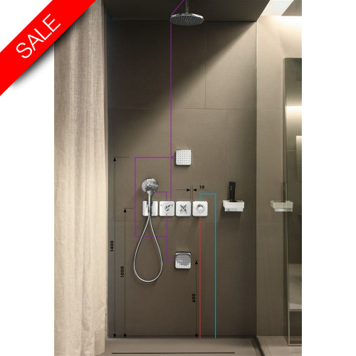 Hansgrohe - Bathrooms - Citterio E Porter Unit 120/120 Softcube