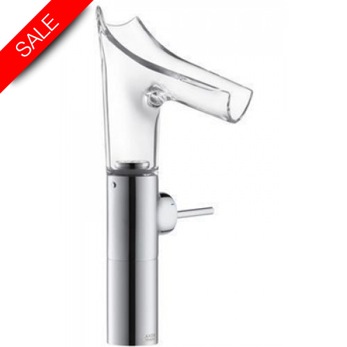 Hansgrohe - Bathrooms - Starck V Single Lever Basin Mixer 220 W/Glass Spout & Waste