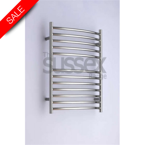 JIS - Camber Electric Curved Fronted Towel Rail 700x620mm