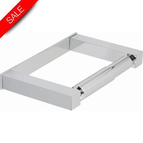 Square Closed Paper Holder Wall Mounted