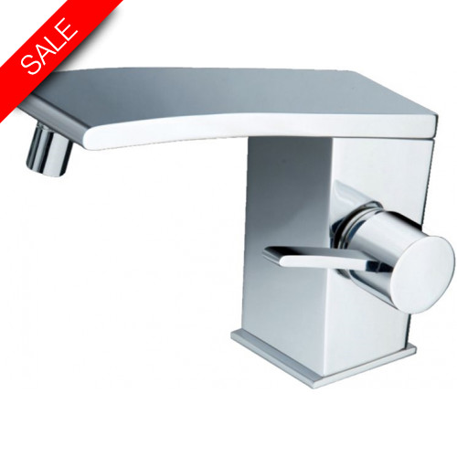 Just Taps - Wings Single Lever Bidet Mixer With Pop-Up Waste