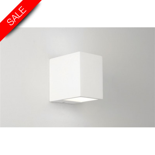 Mosto Up/Down Plaster Wall Light H100xW70xD100mm