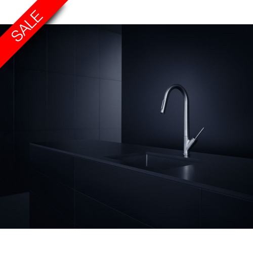 Hansgrohe - Bathrooms - Starck Single Lever Kitchen Mixer 270 With Pull-Out Spray