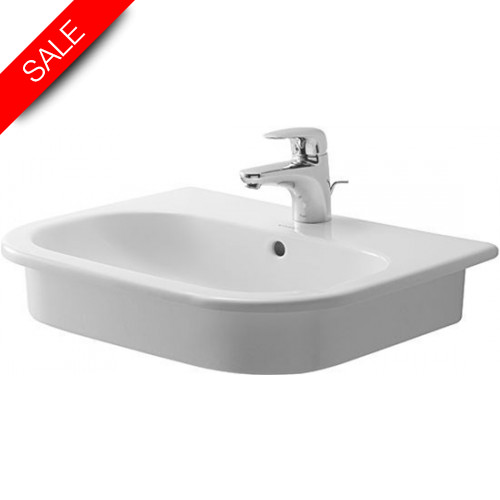 Duravit - Bathrooms - D-Code Vanity Basin 540mm Countertop Model 1TH