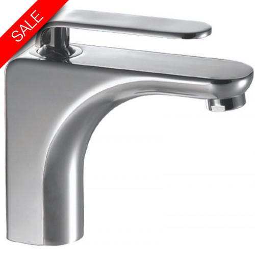 Just Taps - Vue Single Lever Basin Mixer Without Pop Up Waste