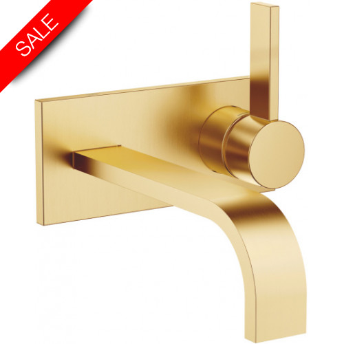 MEM Wall-Mounted Single-Lever Basin Mixer With Cover Plate